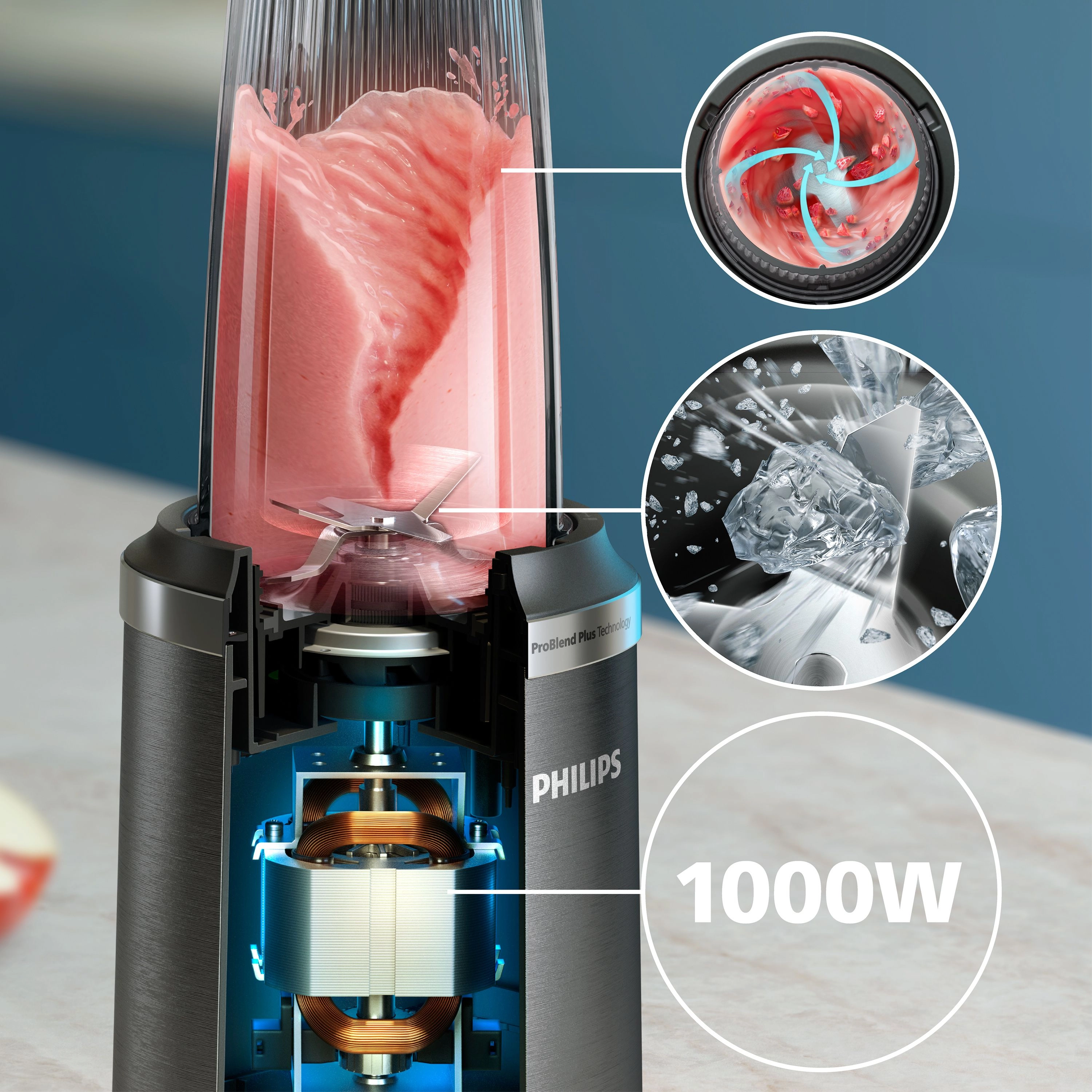HR2767/00 - 5000 Series Blender ProBlend Plus