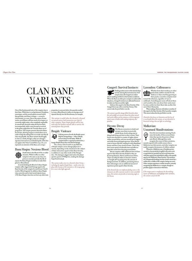 Vampire The Masquerade: 5th Edition Players Guide