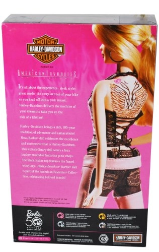 Harley-Davidson Doll - Pink Faux Leather
