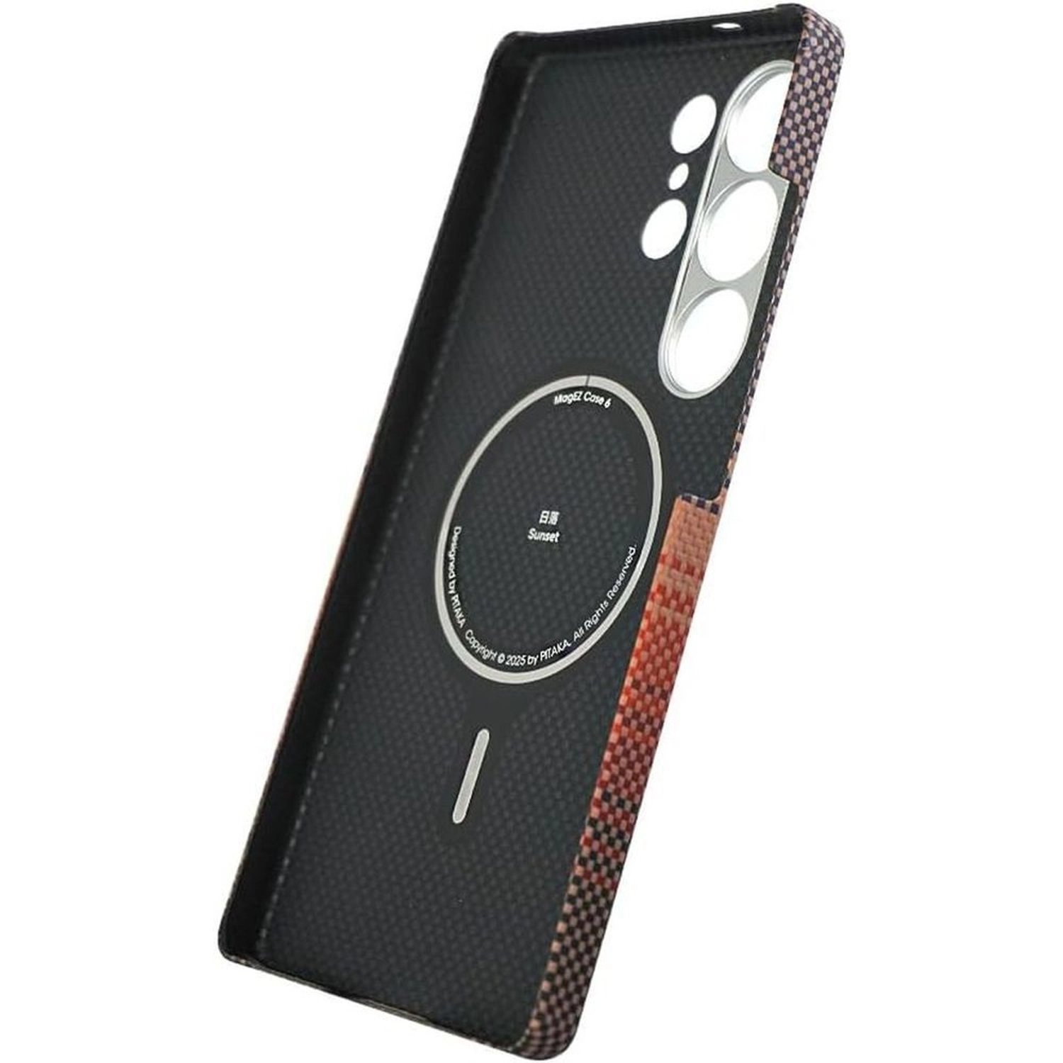 Pitaka Tactile Woven Back Cover Mobile Case with MagSafe for Samsung Galaxy S25 Ultra