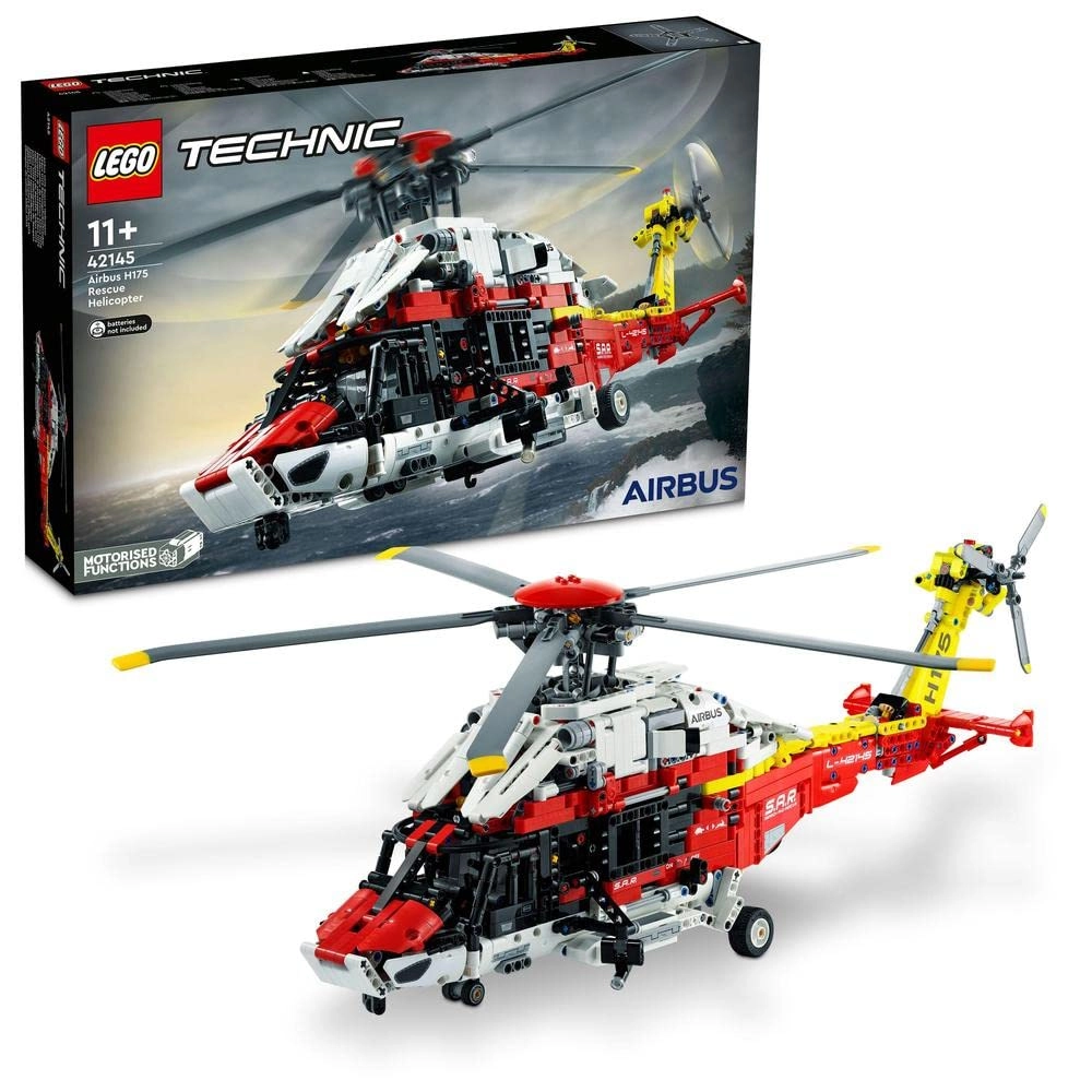 LEGO Technic Airbus H175 Rescue Helicopter (42145) - Motorized 11+