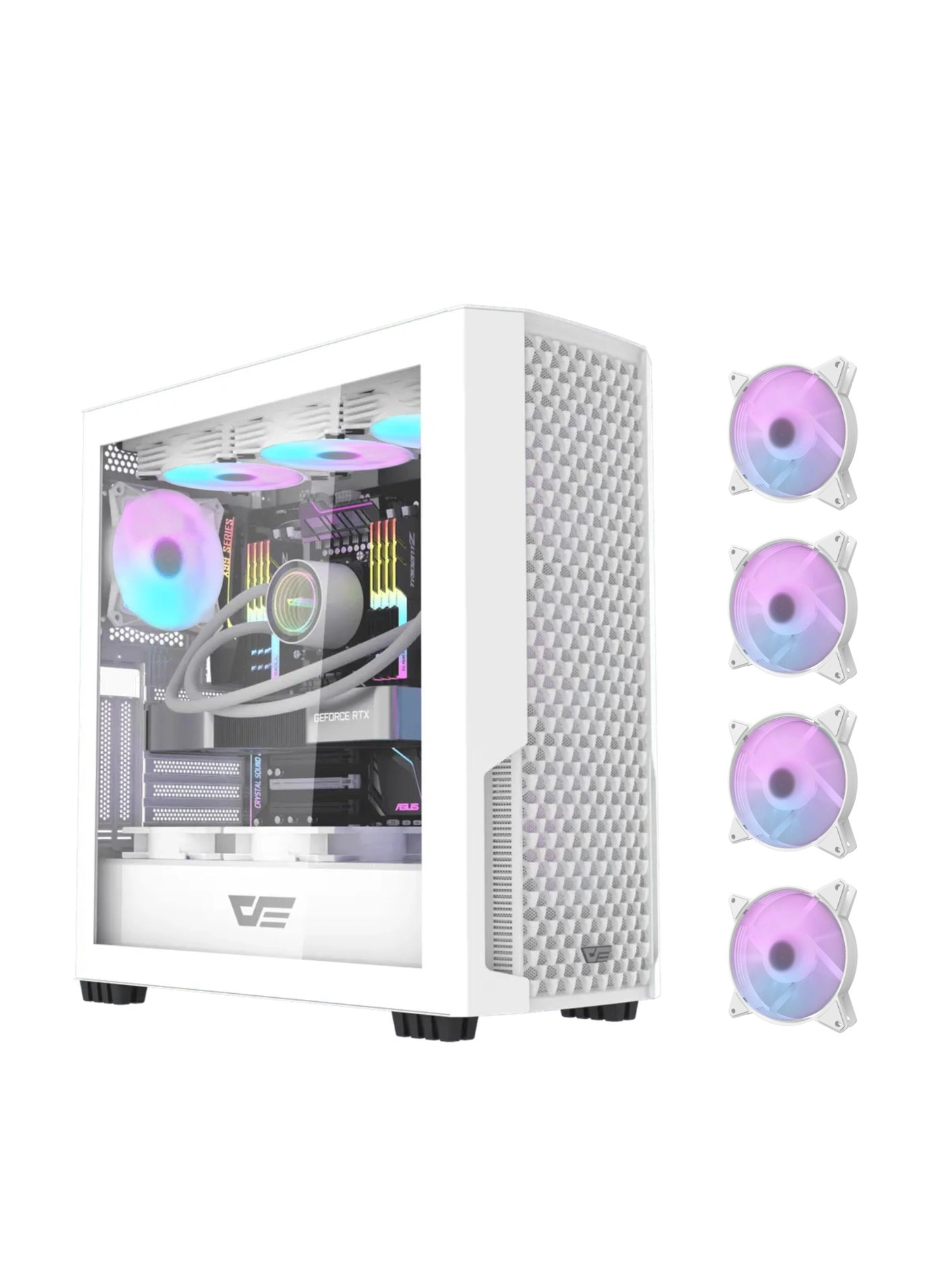 darkFlash DF2100 - Tempered Glass E-ATX ATX M-ATX ITX