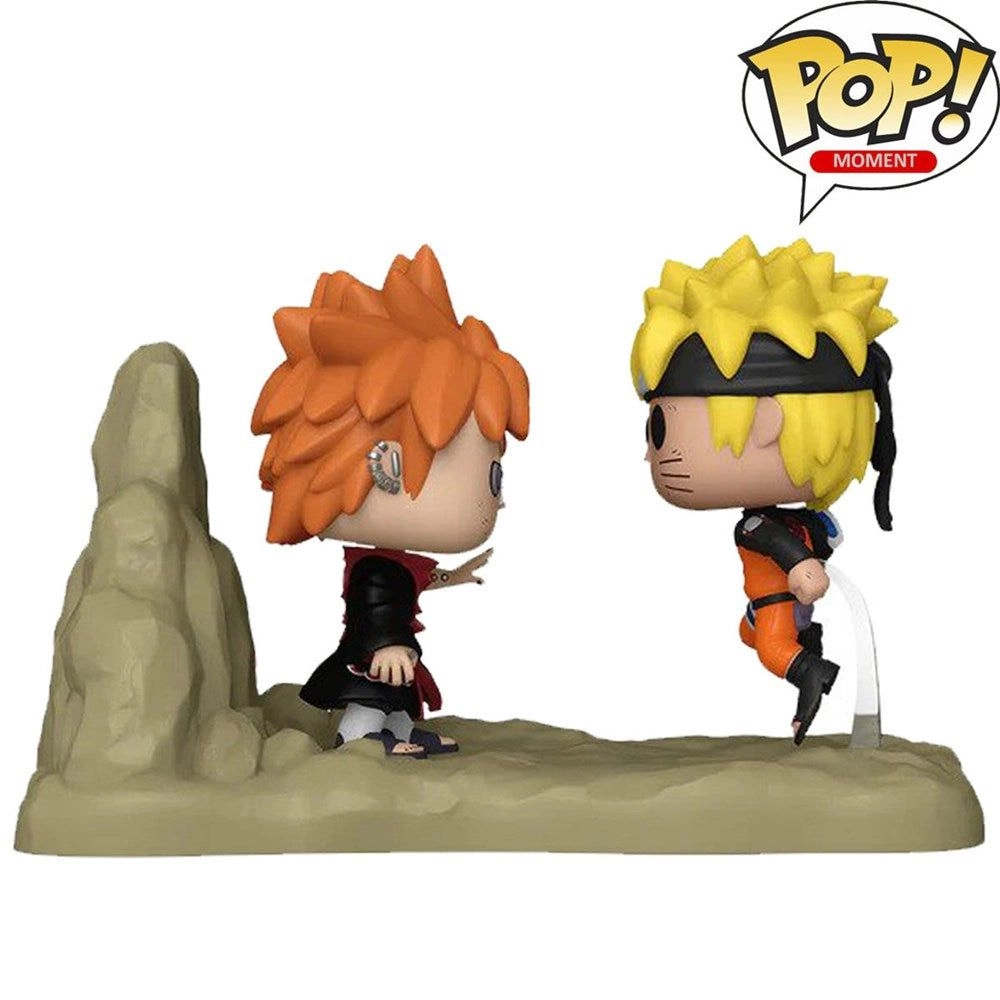 FUNKO POP! Moments! Anime: Naruto Pain vs. Naruto Vinyl Figure