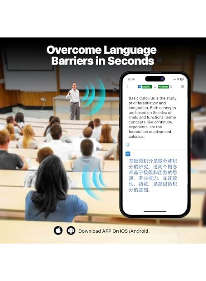 Translation headset - 144 Languages