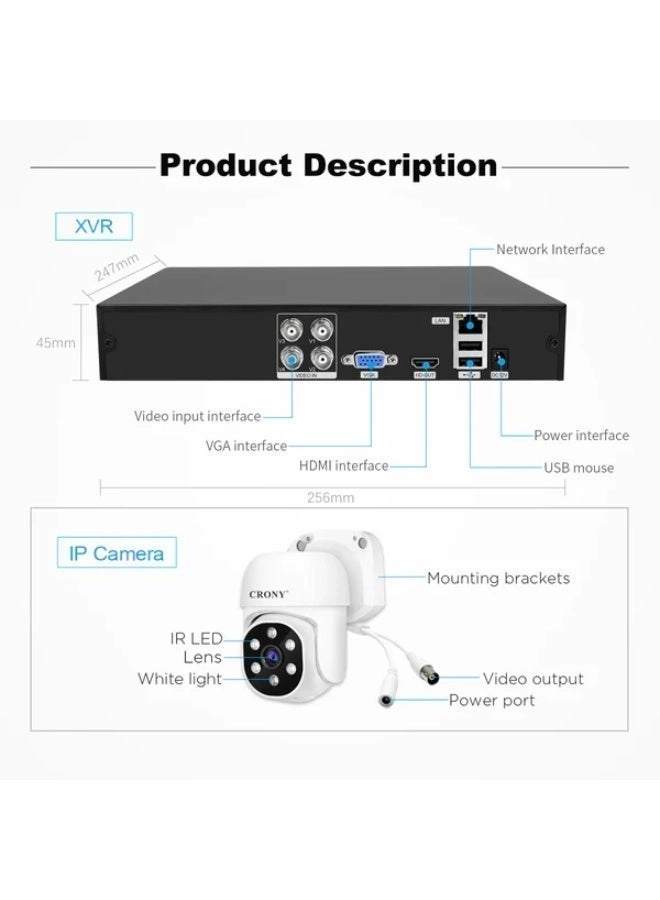 NVS004 - 4pcs 4 channels 2560x1440