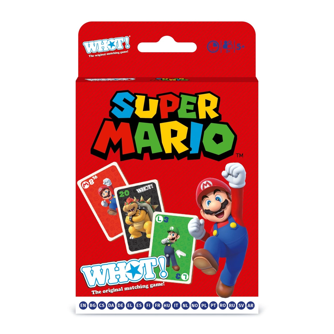 WHOT! Mau Mau Variant - Super Mario - Card Game (German)