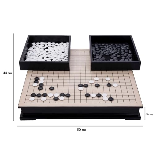 Go Game - Luxury Wooden Goban 361 stones 21 mm
