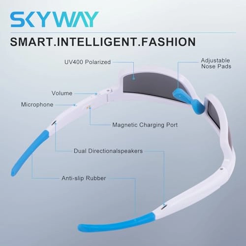 Polarized Sports Sunglasses - Blue