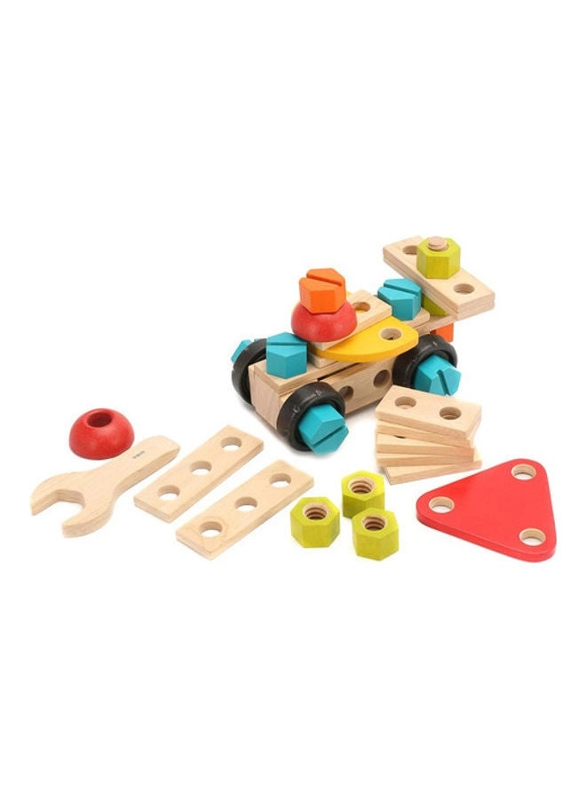 Wooden Construction Set (5539) - 3+ Years Multicolour