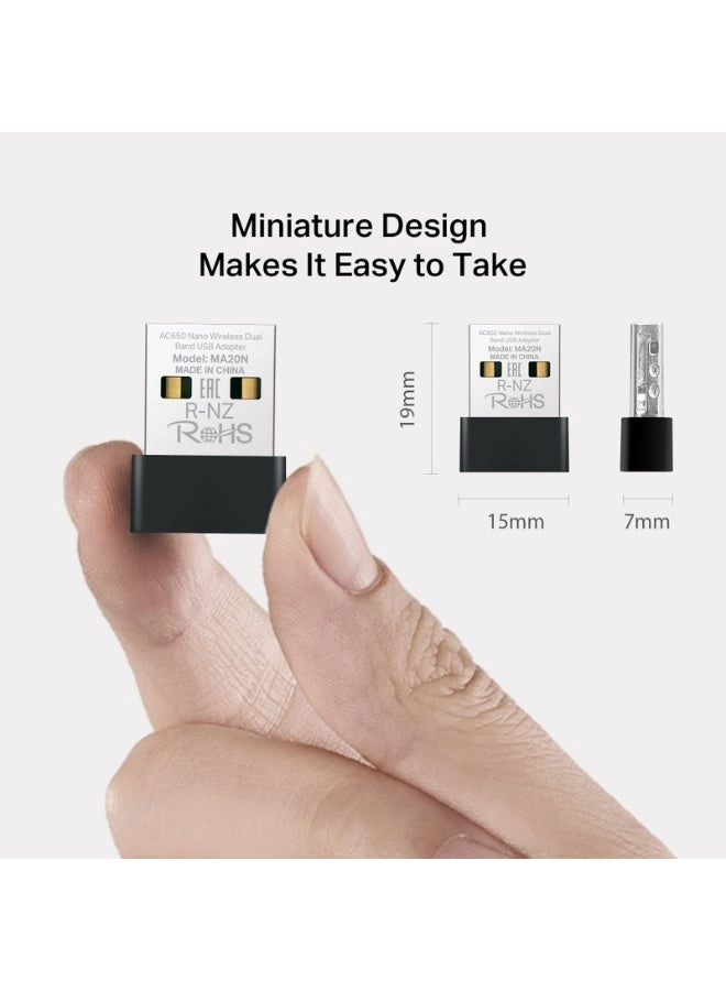 MA20N - Dual Band USB WiFi 5