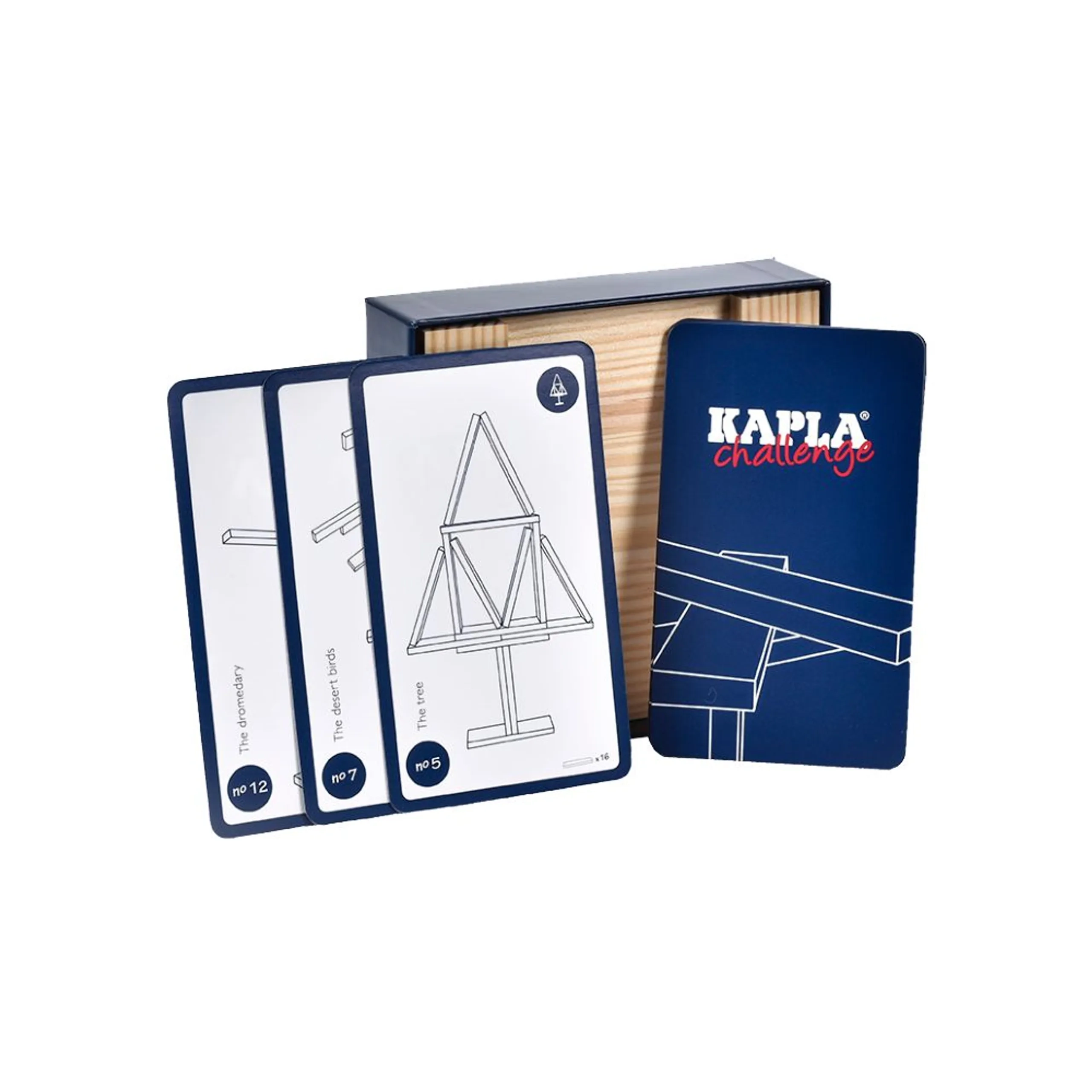 Kapla Challenge - Wooden Plank Game