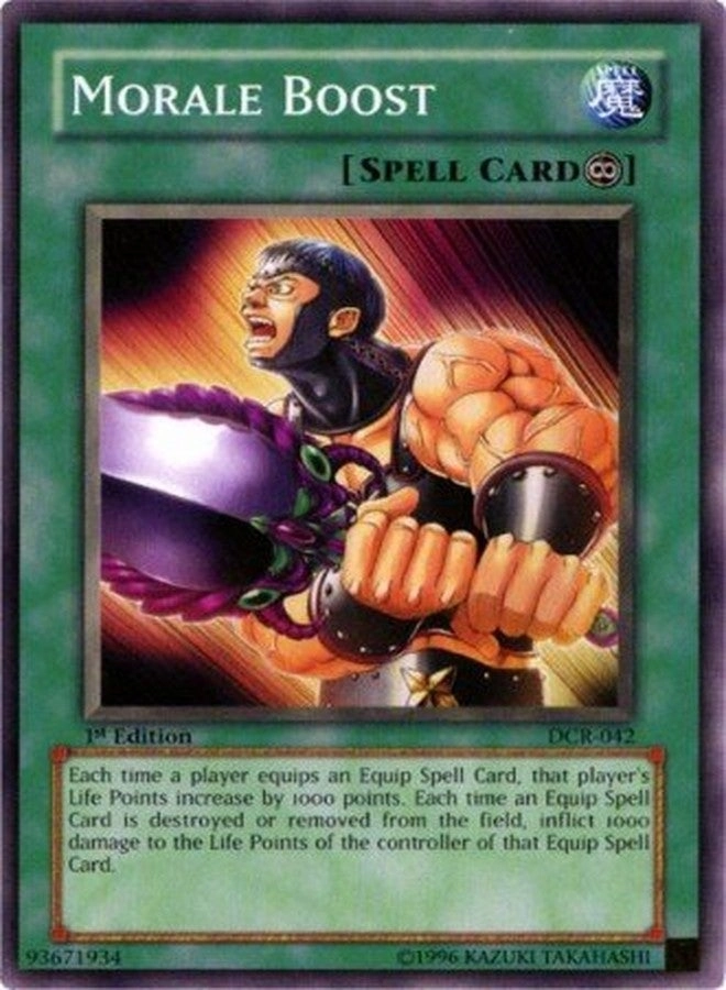 Yu-Gi-Oh! Morale Boost - DCR-042 Dark Crisis