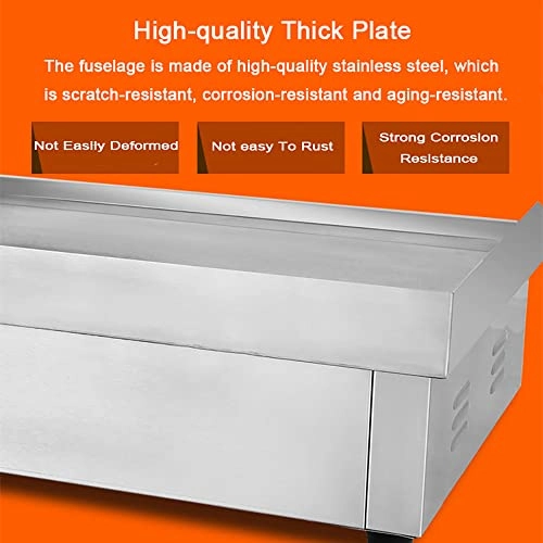 Countertop Electric Griddle - 3000W 50-300C