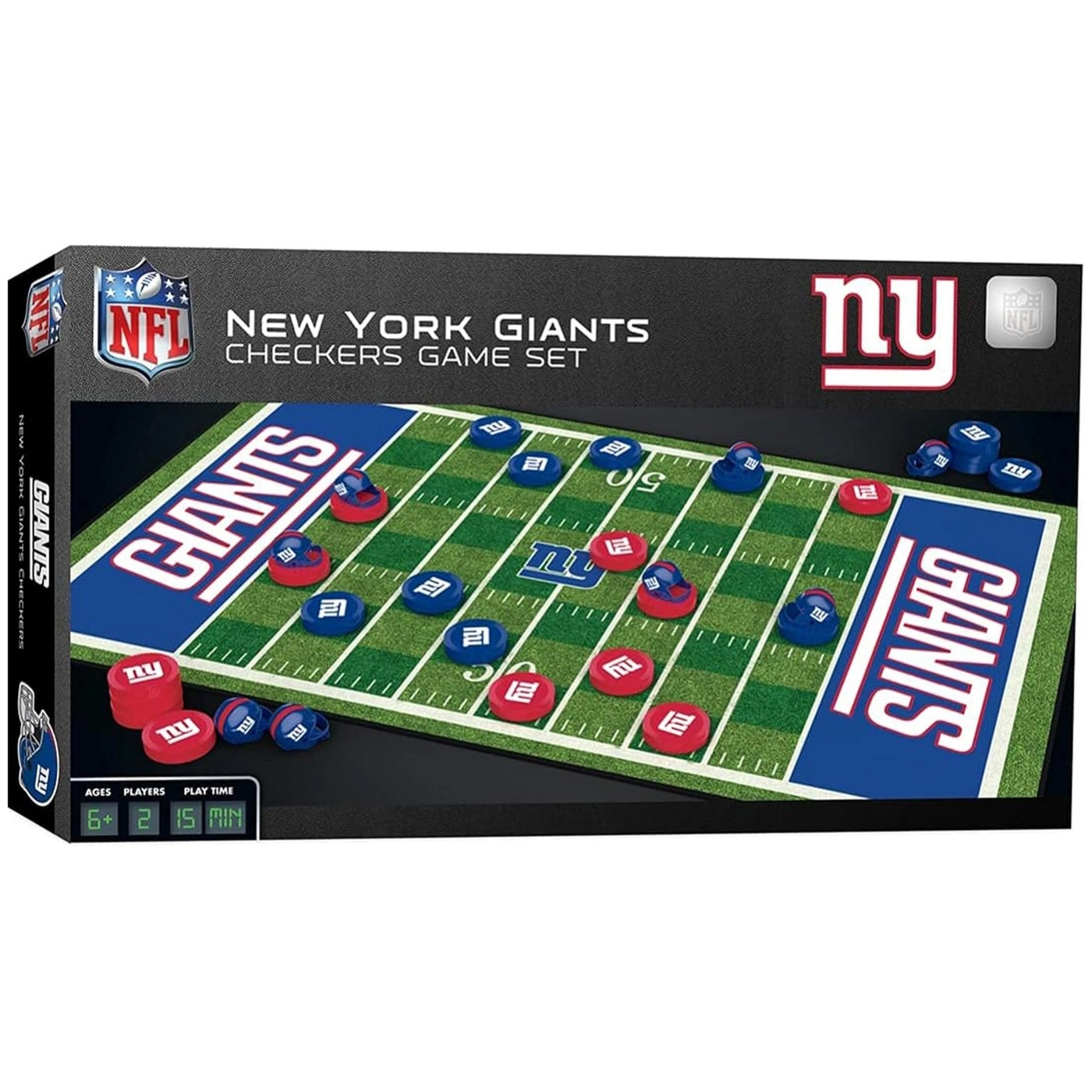 MasterPieces NFL Checkers: New York Giants