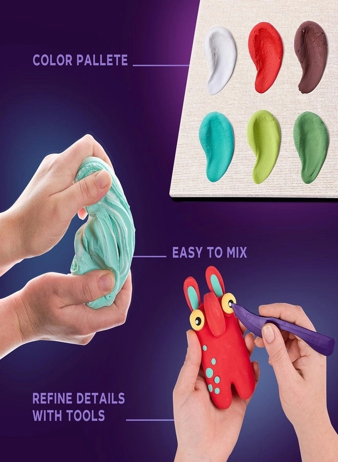 Little Worlds “Mommy Troll” - Foam Air-Dry Modeling Clay