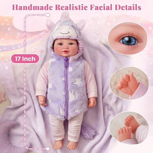 Baby Doll - 43 cm Girl Blue Eyes Ages 3+