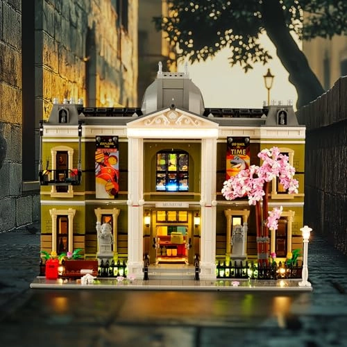 Lighting Kit for Natural History Museum - Compatible with Lego Icons Battery Powered