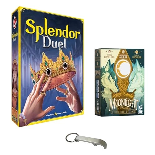 Splendor Duel + Moonlight: Territory of the Wolves + Bottle Opener (French)