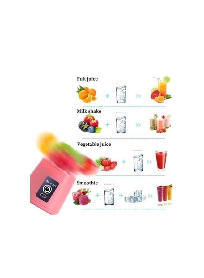 Portable Blender Cup - USB Rechargeable Compact & Portable