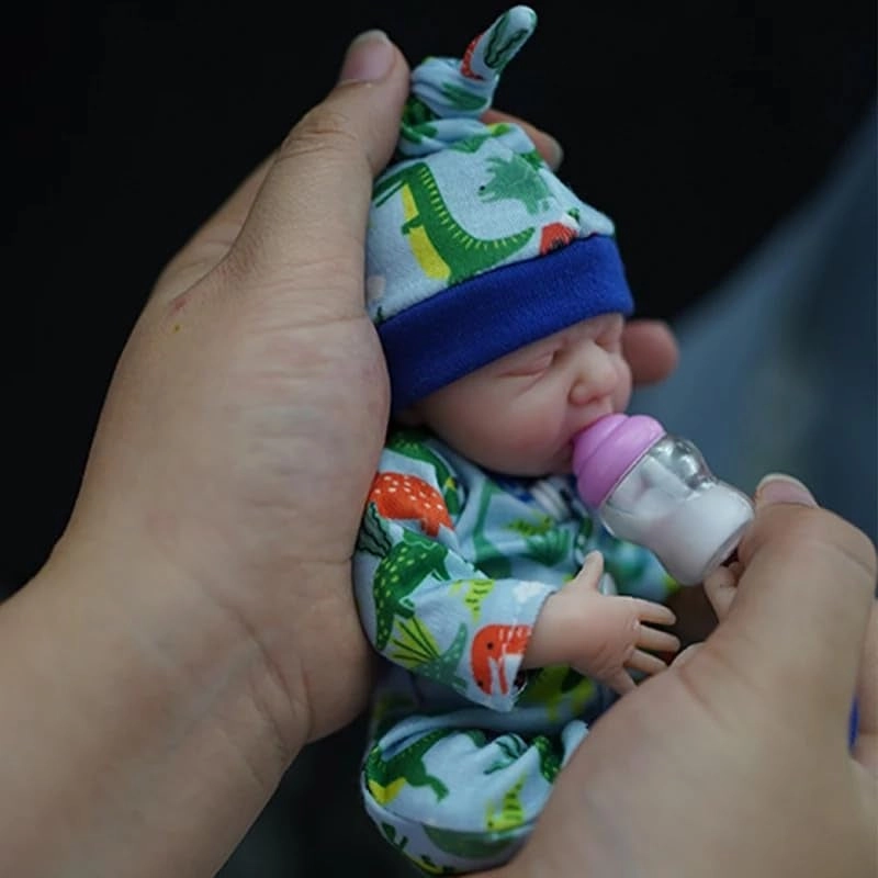 Eric Reborn Baby Doll - 7 Inch Silicone Boy Ages 3+