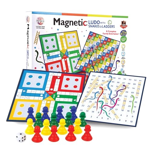 Snakes and Ladders - Magnetic Travelling + Ludo