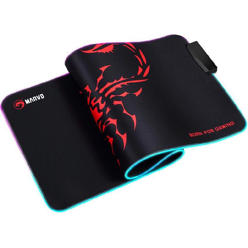 RGB Backlight Cloth Gaming Mouse Pad - 80x30 cm