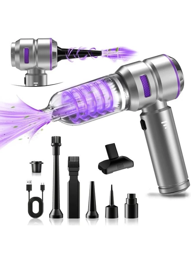 4-in-1 Wireless Handheld Vacuum Cleaner - 2000mAh