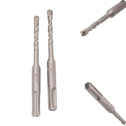 Taparia Flat Tip SDS Plus Hammer Drill Bit - Pack of 2 5.5 mm