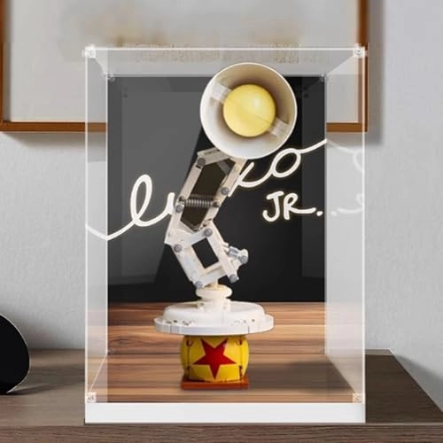 Acrylic Display Box for LEGO Small Table Lamp 21357 - 3mm thickness