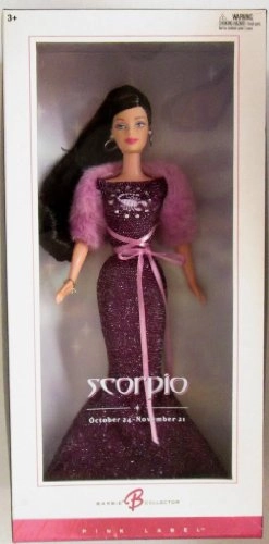 Barbie Collector Zodiac Dolls - Scorpio - Special Edition Discontinued Ages 15+