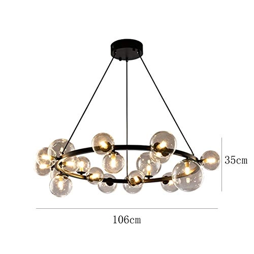 Edison Lamp Shade - G9 Electroplating bronze and amber