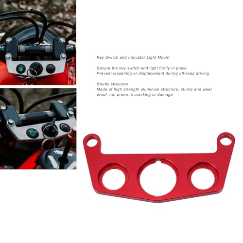 Key Switch and Indicator Light Mount - 450R