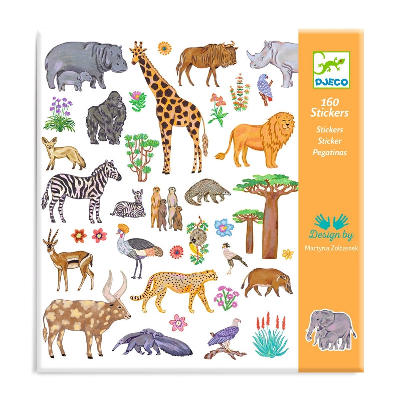 Kenya Sticker Book 160 pcs