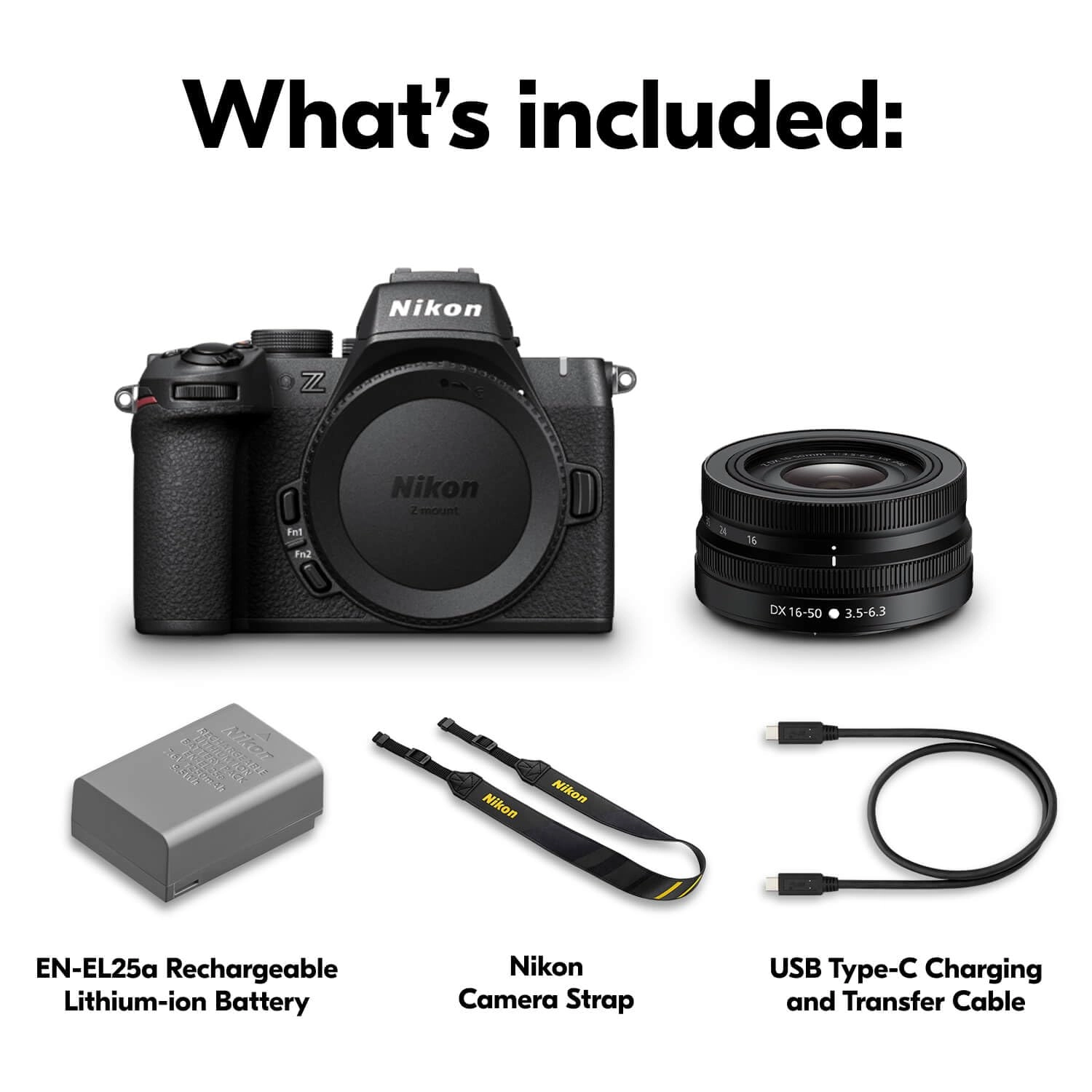 Z50II - 20.9MP + Z DX 16-50mm f/3.5-6.3 VR