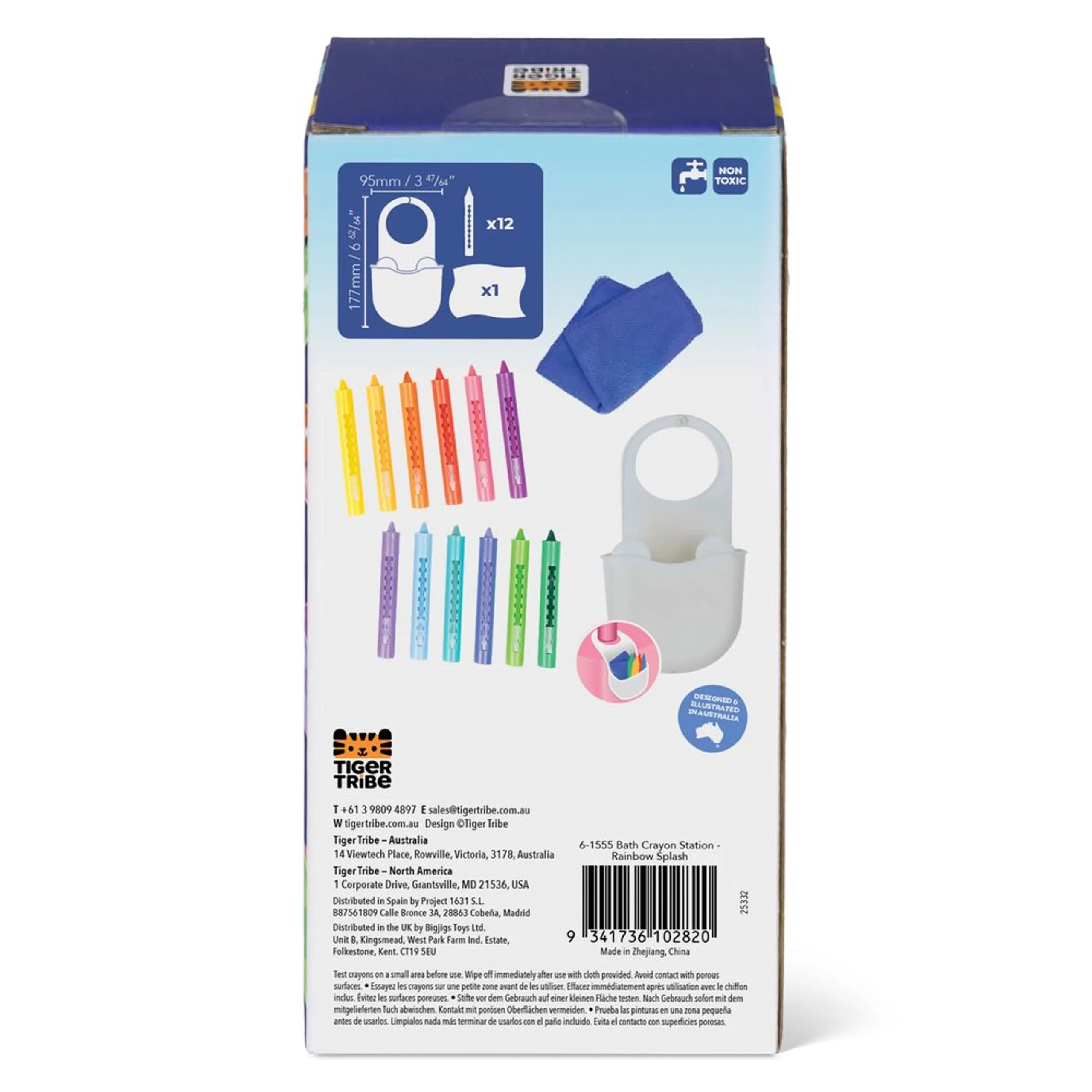 Bath Crayons - Multi Colour 3 +