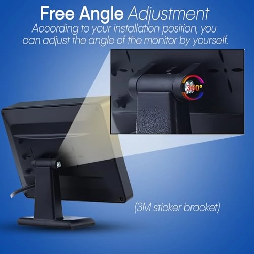 Dashboard TFT LCD Car Display Screen - 4.3 Inches