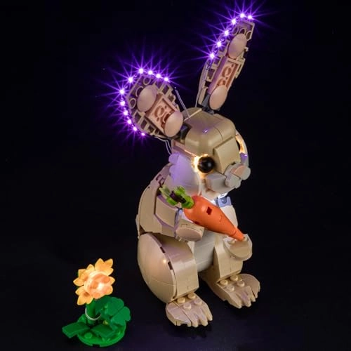 LED Light for LEGO-31162 Creator 3-in-1 The Adorable Rabbit Model Building Blocks