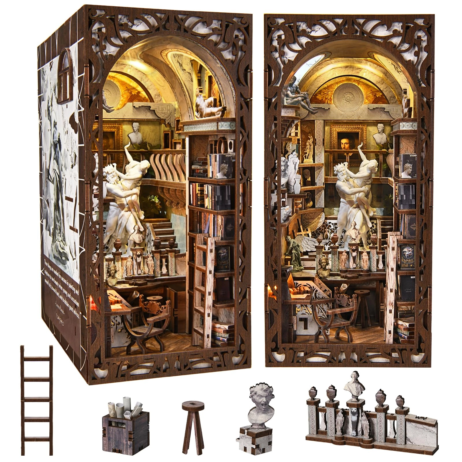 MiniCity Bernini's Workshop - Halloween Haunted Mansion House