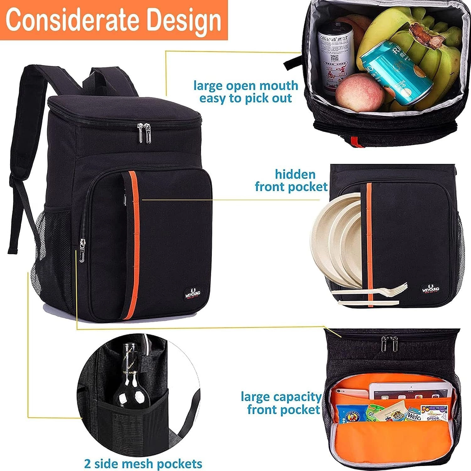 Cooler Backpack - 25 Cans