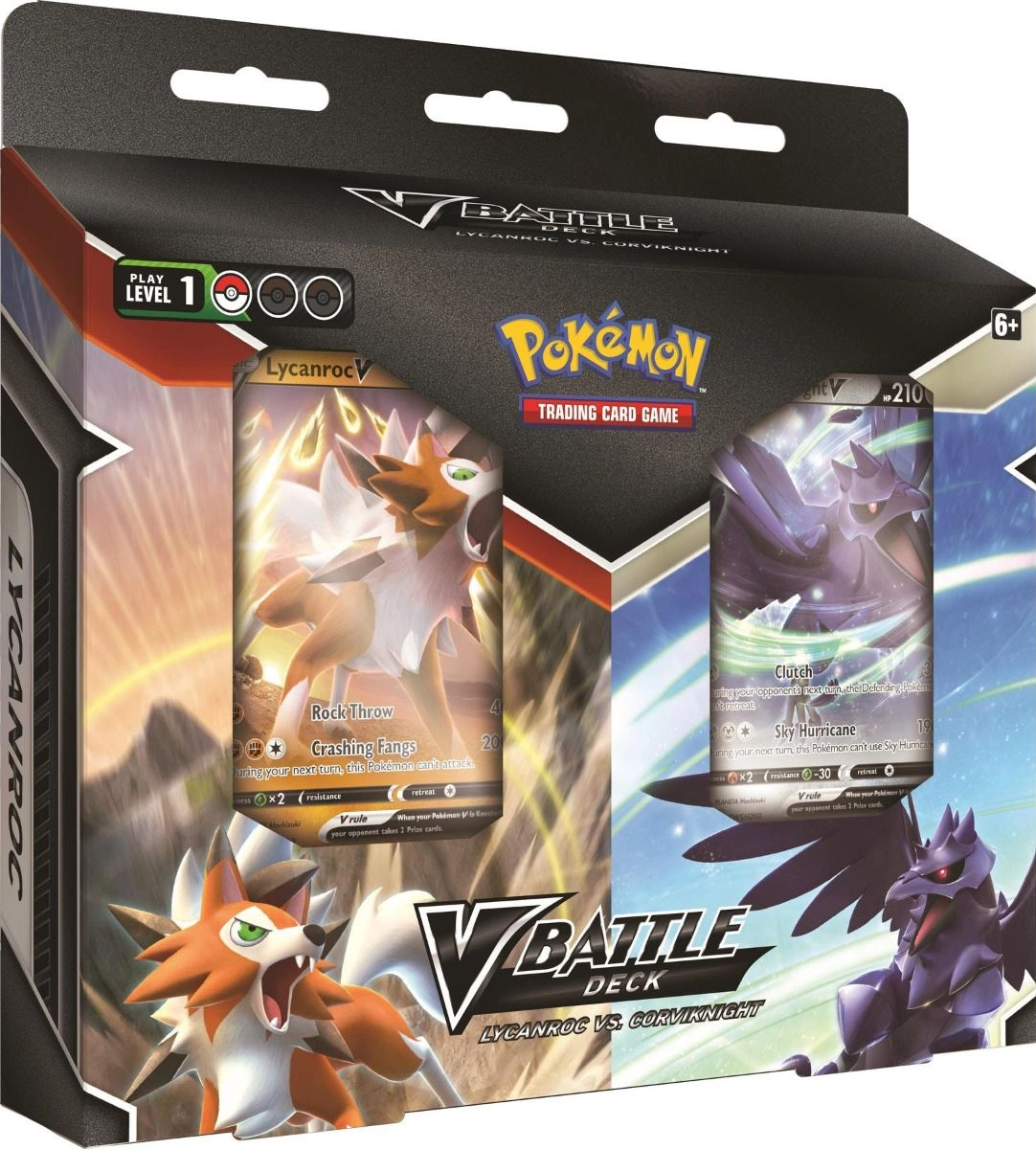 V Battle Deck Lycanroc vs Corviknight - 120 pcs