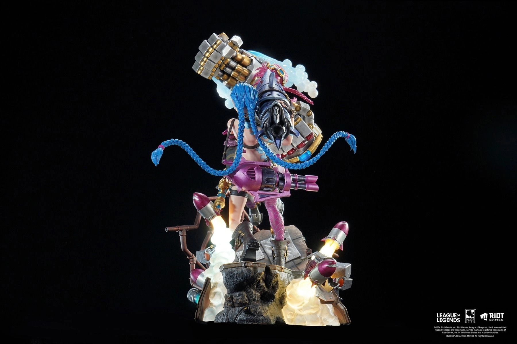 Jinx + Vi - League of Legends - 1:6 Scale Set of 2 Statue