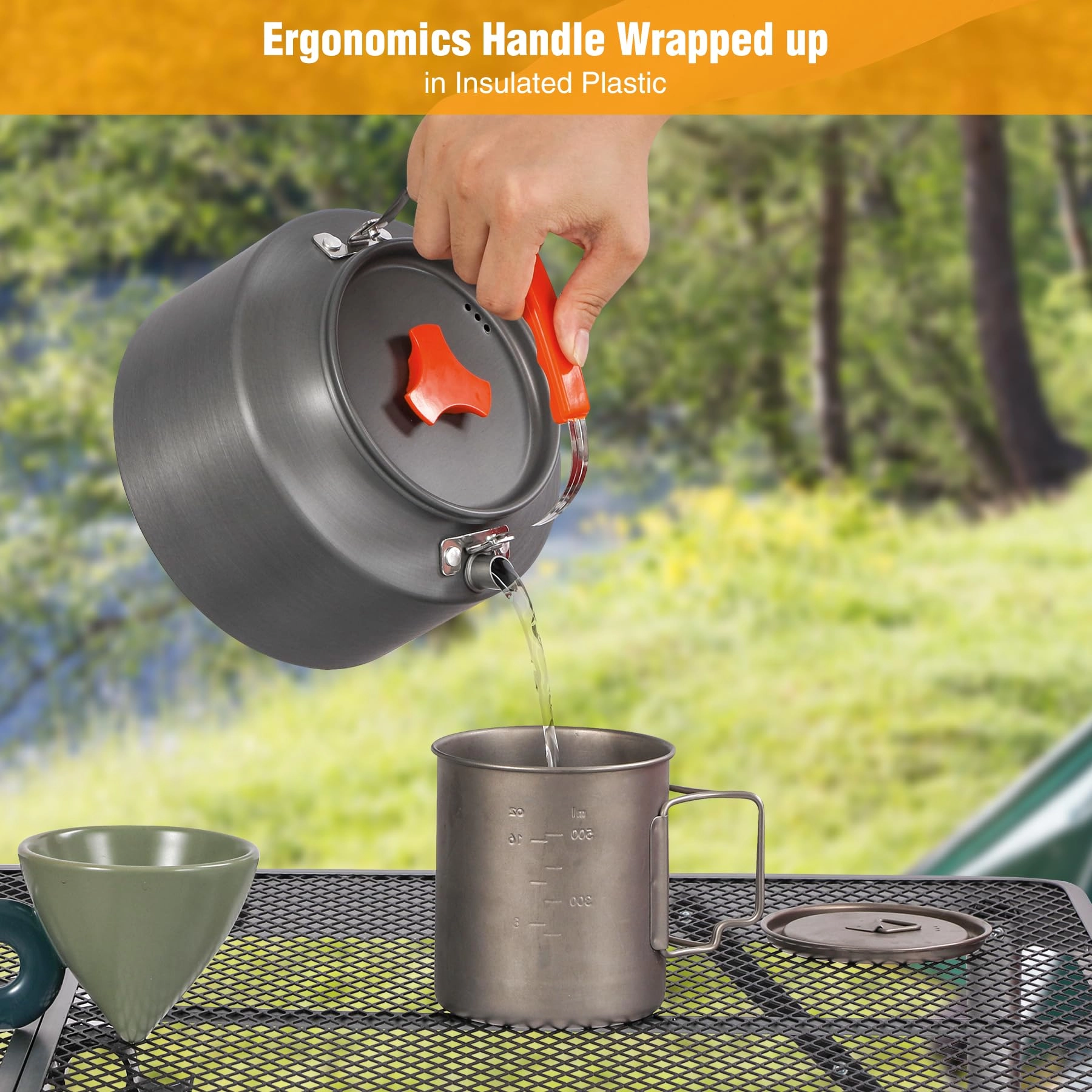 Outdoor Camping Kettle - 2L