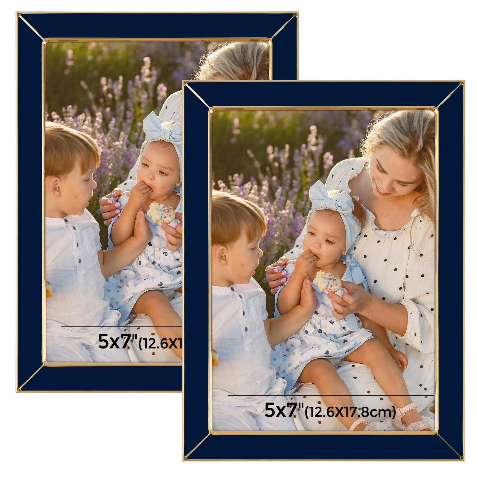 Enamel Picture Frame - 5x7 Set