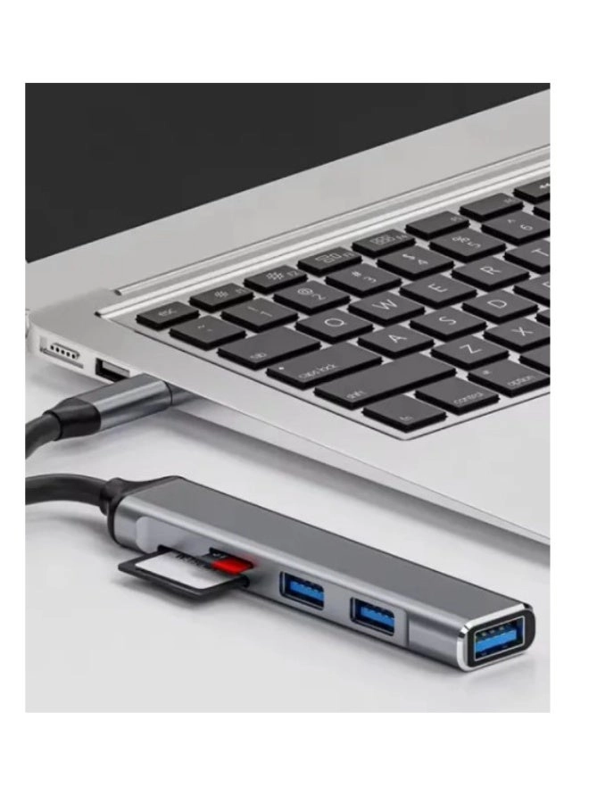 USB To Multi-Function Adapter - 5 IN 1 USB-C Hub