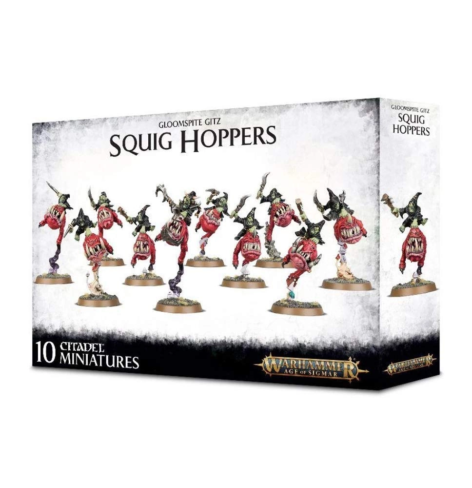 Games Workshop Warhammer Age of Sigmar: Gloomspite Gitz - Squig Hoppers