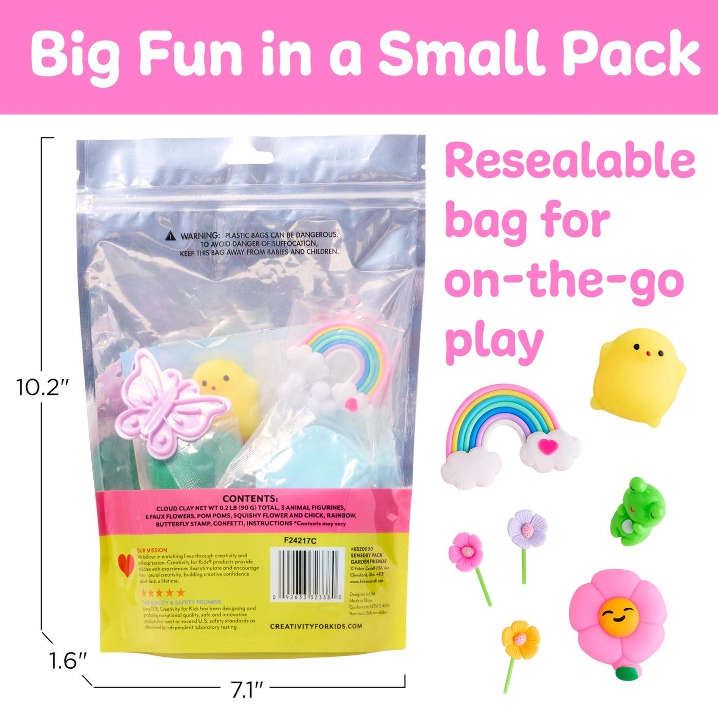 Garden Friends Sensory Pack - 3+ years