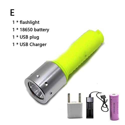 Professional Submersible Light - 5000 lumens 100M 18650/26650