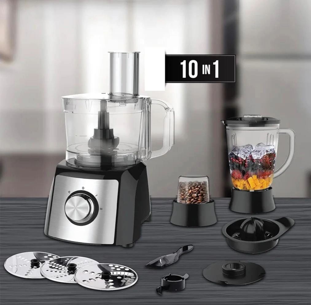 Food Processor & Juicer Blender - 1.5L 800W