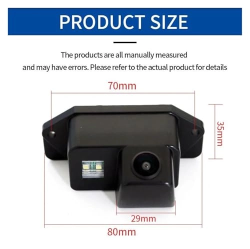 Rear View Parking Camera - Night Vision Wire