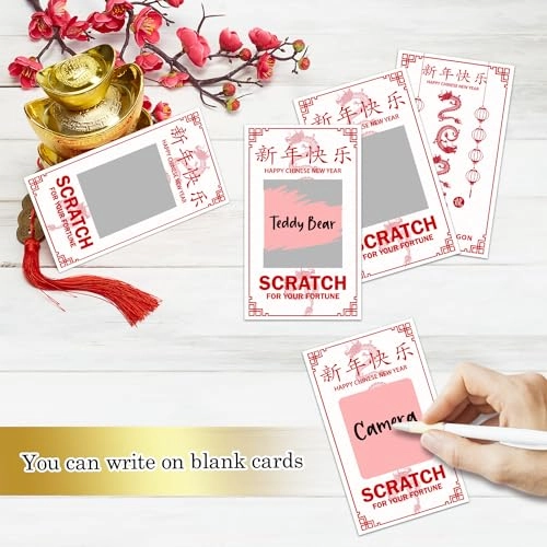 Dragon Scratch Off Lucky Card - 16 years and up 36 pieces